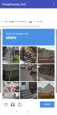 Paraphrasing Tool android App screenshot 1
